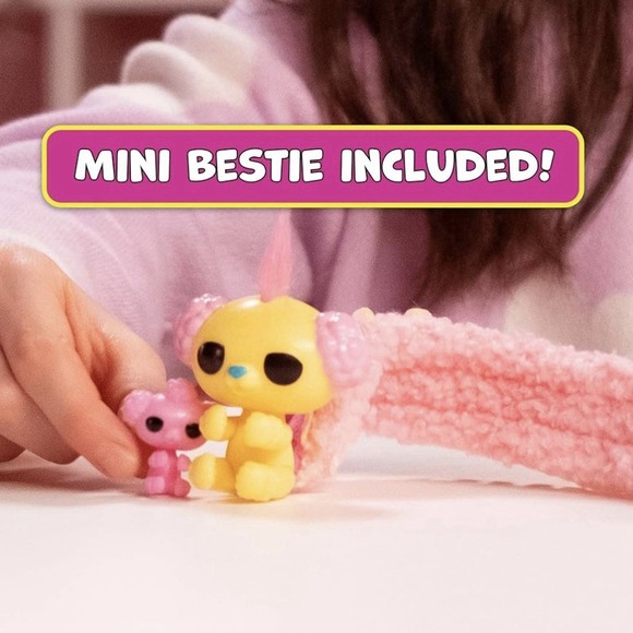 Fingerlings PINKIES Surprise Collectible Pet Plus Bonus Mini Bestie-Lot of 2-NEW - Picture 5 of 8